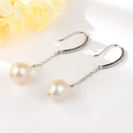 Show details for Good Quality Artificial Pearl Irregular Dangle Earrings Show details for Good Quality Artificial Pearl Irregular Dangle Earrings