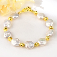 Show details for Staple Irregular fresh water pearl Fashion Bracelet Show details for Staple Irregular fresh water pearl Fashion Bracelet