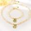 Show details for Fashion fresh water pearl White 2 Piece Jewelry Set