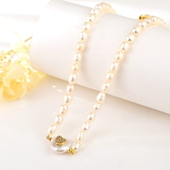 Picture of New fresh water pearl White Pendant Necklace