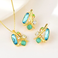 Show details for Low Price Zinc Alloy Rhinestone 2 Piece Jewelry Set from Trust-worthy Supplier Show details for Low Price Zinc Alloy Rhinestone 2 Piece Jewelry Set from Trust-worthy Supplier