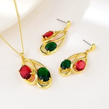 Show details for Zinc Alloy Rhinestone 2 Piece Jewelry Set at Super Low Price