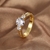 Picture of New Season White Cubic Zirconia Fashion Ring with SGS/ISO Certification