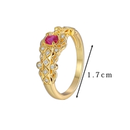 Picture of Low Cost Gold Plated Party Fashion Ring with Low Cost