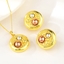Show details for Low Price Multi-tone Plated Party 2 Piece Jewelry Set from Trust-worthy Supplier