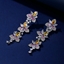 Show details for Platinum Plated Party Dangle Earrings with 3~7 Day Delivery