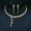 Show details for Purchase Gold Plated Luxury 2 Piece Jewelry Set with Fast Delivery