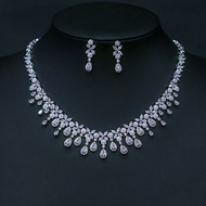 Show details for Filigree Flowers & Plants White 2 Piece Jewelry Set Show details for Filigree Flowers & Plants White 2 Piece Jewelry Set