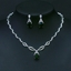 Show details for Designer Luxury Party 2 Piece Jewelry Set with 3~7 Day Delivery