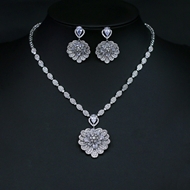 Show details for Brand New White Copper or Brass 2 Piece Jewelry Set with SGS/ISO Certification Show details for Brand New White Copper or Brass 2 Piece Jewelry Set with SGS/ISO Certification