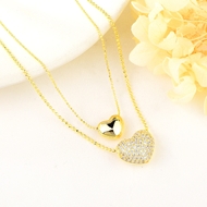 Show details for Gold Plated Copper or Brass Pendant Necklace from Certified Factory Show details for Gold Plated Copper or Brass Pendant Necklace from Certified Factory