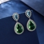Show details for Low Cost Platinum Plated Party Dangle Earrings with Low Cost
