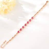Show details for Zinc Alloy Rose Gold Plated Fashion Bangle from Certified Factory Show details for Zinc Alloy Rose Gold Plated Fashion Bangle from Certified Factory