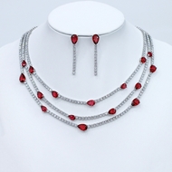 Show details for Pretty Cubic Zirconia Fashion 2 Piece Jewelry Set for Female Show details for Pretty Cubic Zirconia Fashion 2 Piece Jewelry Set for Female