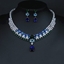 Show details for Buy Platinum Plated Cubic Zirconia 2 Piece Jewelry Set with Price