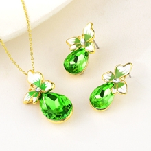 Show details for Trending Classic Green 2 Piece Jewelry Set