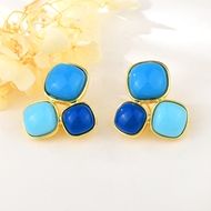 Show details for Low Price Zinc Alloy Blue Dangle Earrings from Trust-worthy Supplier Show details for Low Price Zinc Alloy Blue Dangle Earrings from Trust-worthy Supplier