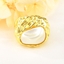 Show details for New Artificial Pearl Zinc Alloy Fashion Ring