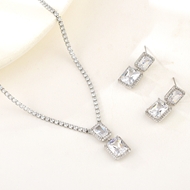 Show details for Party White 2 Piece Jewelry Set of Original Design Show details for Party White 2 Piece Jewelry Set of Original Design