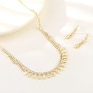 Show details for Delicate Cubic Zirconia 2 Piece Jewelry Set with Full Guarantee Show details for Delicate Cubic Zirconia 2 Piece Jewelry Set with Full Guarantee