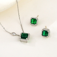 Show details for Party Platinum Plated 2 Piece Jewelry Set with Fast Delivery Show details for Party Platinum Plated 2 Piece Jewelry Set with Fast Delivery