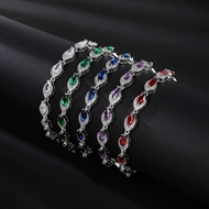 Picture of Designer Platinum Plated Luxury Fashion Bracelet with No-Risk Return