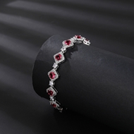 Picture of Luxury Platinum Plated Fashion Bracelet with Worldwide Shipping