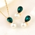 Picture of Hypoallergenic Copper or Brass Green 2 Piece Jewelry Set with Easy Return