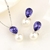 Picture of Party Platinum Plated 2 Piece Jewelry Set with Beautiful Craftmanship