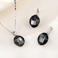 Show details for Fashion Black 2 Piece Jewelry Set at Unbeatable Price Show details for Fashion Black 2 Piece Jewelry Set at Unbeatable Price
