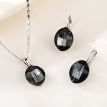 Show details for Fashion Black 2 Piece Jewelry Set at Unbeatable Price