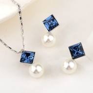 Show details for Fashion Swarovski Element 2 Piece Jewelry Set with Unbeatable Quality Show details for Fashion Swarovski Element 2 Piece Jewelry Set with Unbeatable Quality