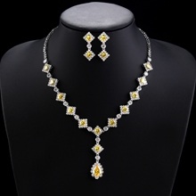 Show details for Amazing Geometric Luxury 2 Piece Jewelry Set