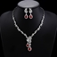 Show details for Good Quality Cubic Zirconia Flowers & Plants 2 Piece Jewelry Set