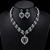Picture of Wholesale Platinum Plated Copper or Brass 2 Piece Jewelry Set at Great Low Price