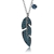 Picture of Top Flowers & Plants Platinum Plated Pendant Necklace