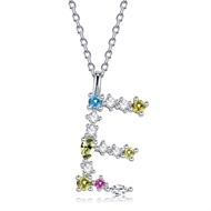 Picture of Origninal Monogram Cubic Zirconia Pendant Necklace