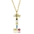 Picture of Fast Selling Colorful Monogram Pendant Necklace from Editor Picks