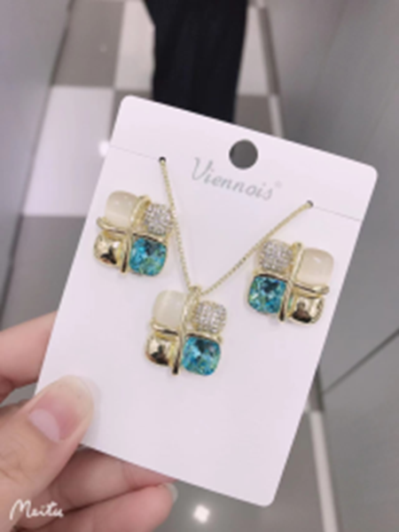 Picture of Party Colorful 2 Piece Jewelry Set with Fast Shipping