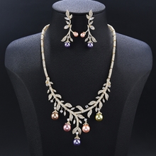 Show details for Simple Gold Plated 2 Piece Jewelry Set at Unbeatable Price