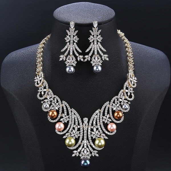 Picture of Simple Party 2 Piece Jewelry Set in Exclusive Design