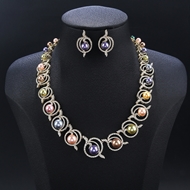 Show details for Pretty Cubic Zirconia Simple 2 Piece Jewelry Set Show details for Pretty Cubic Zirconia Simple 2 Piece Jewelry Set