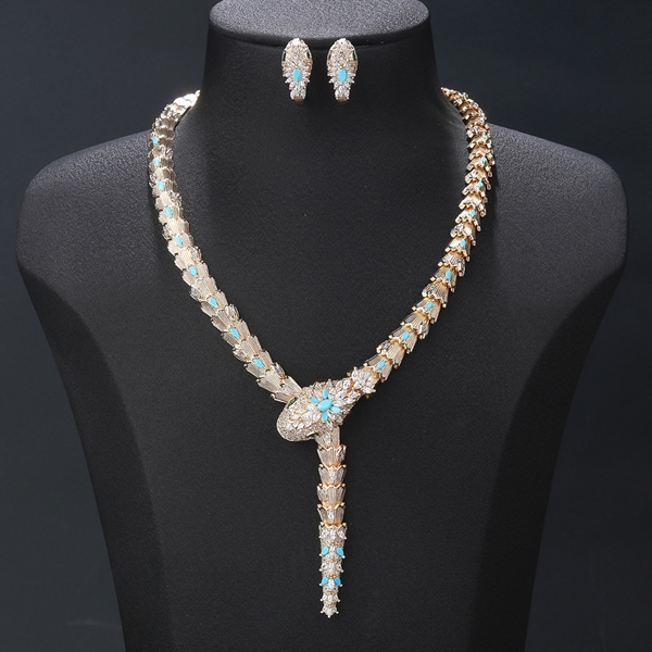 Picture of Buy Gold Plated Simple 2 Piece Jewelry Set with Wow Elements