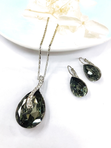 Picture of Great Swarovski Element Party 2 Piece Jewelry Set