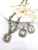 Picture of Staple Swarovski Element Colorful 2 Piece Jewelry Set
