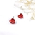 Picture of Beautiful Swarovski Element Colorful Big Stud Earrings