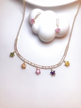 Show details for Origninal Cubic Zirconia Colorful 2 Piece Jewelry Set