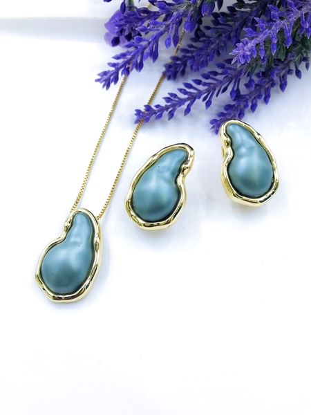 Picture of Best Resin Colorful 2 Piece Jewelry Set