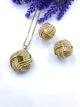 Show details for Good Quality shell pearl Simple 2 Piece Jewelry Set