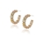 Picture of Nickel Free Colorful Classic Big Stud Earrings with Easy Return